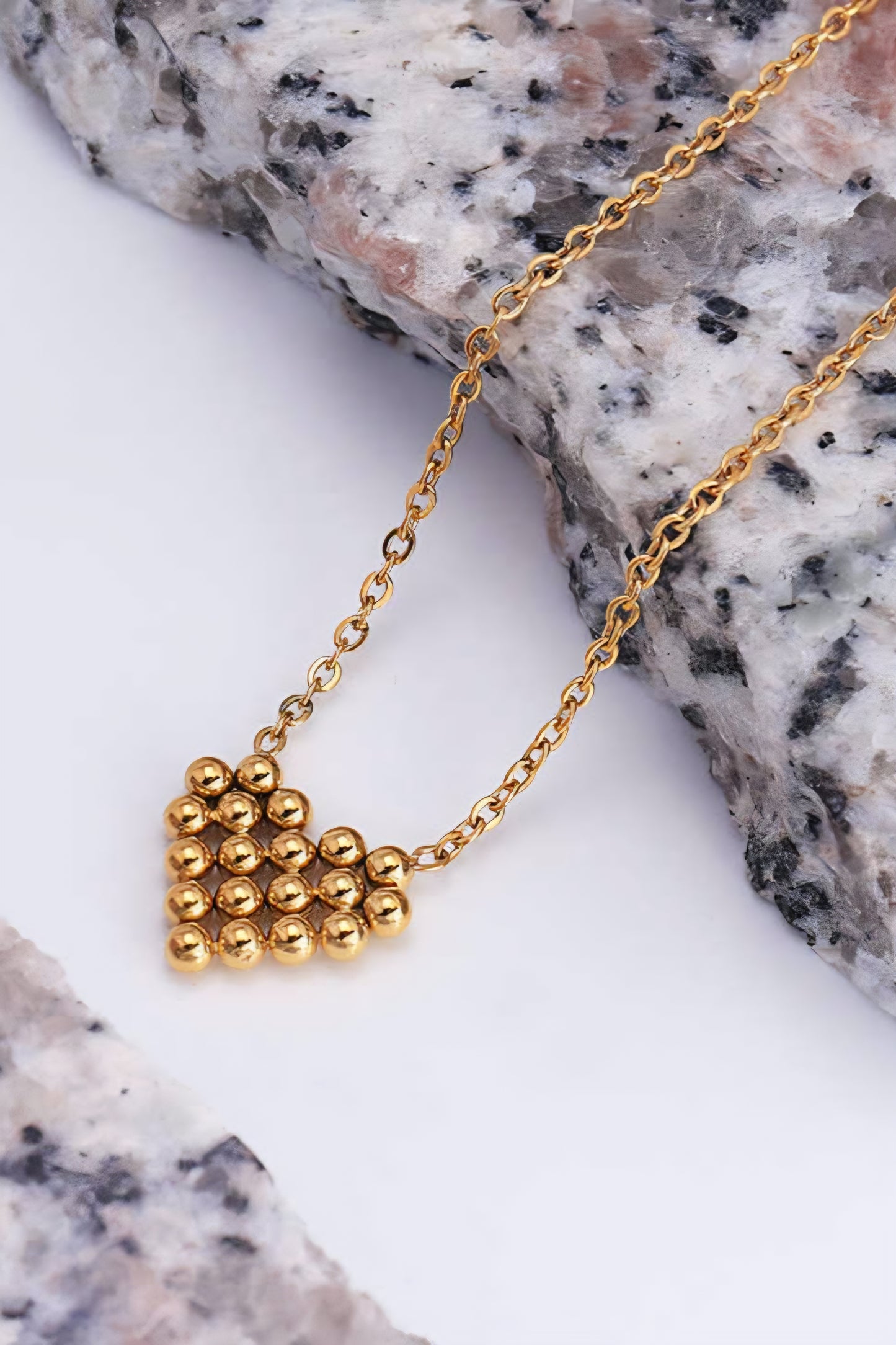 Beaded Heart Necklace