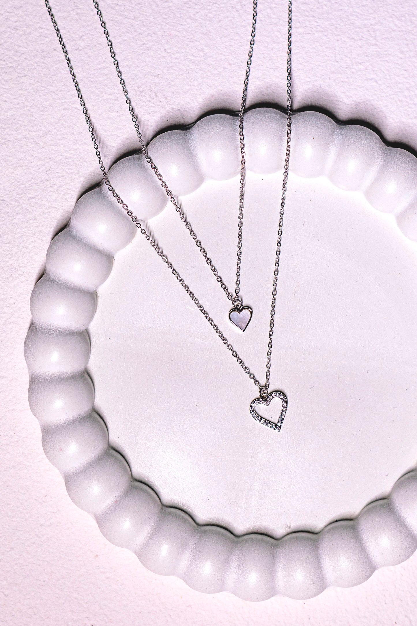 Layered Heart Necklace